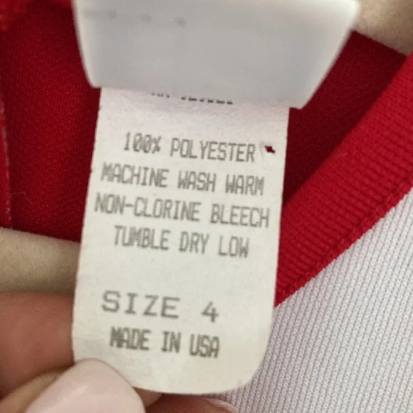 Vintage Dayton Girl’s Cheerleading Outfit - Size 4 - Made in USA - Picture 4 of 9